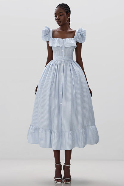 Ruffled Off-Shoulder Sundress