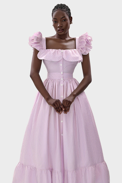 Ruffled Off-Shoulder Sundress