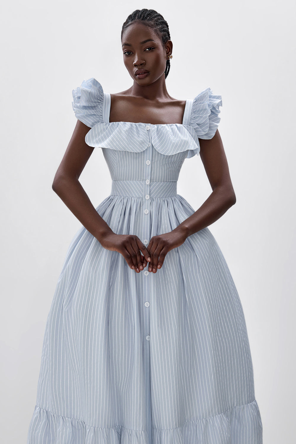 Ruffled Off-Shoulder Sundress