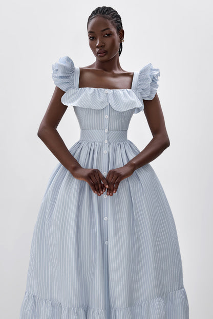 Ruffled Off-Shoulder Sundress