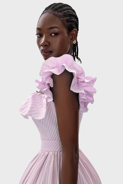 Ruffled Off-Shoulder Sundress