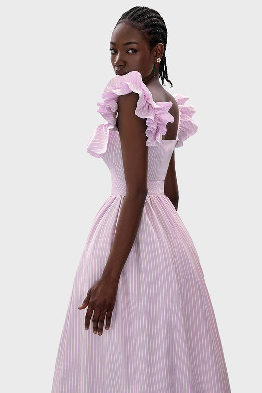 Ruffled Off-Shoulder Sundress