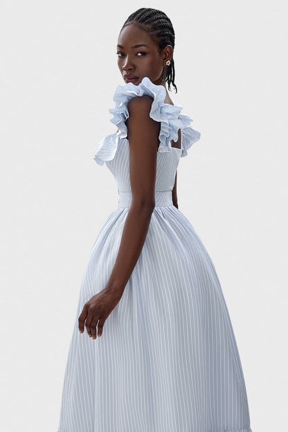 Ruffled Off-Shoulder Sundress