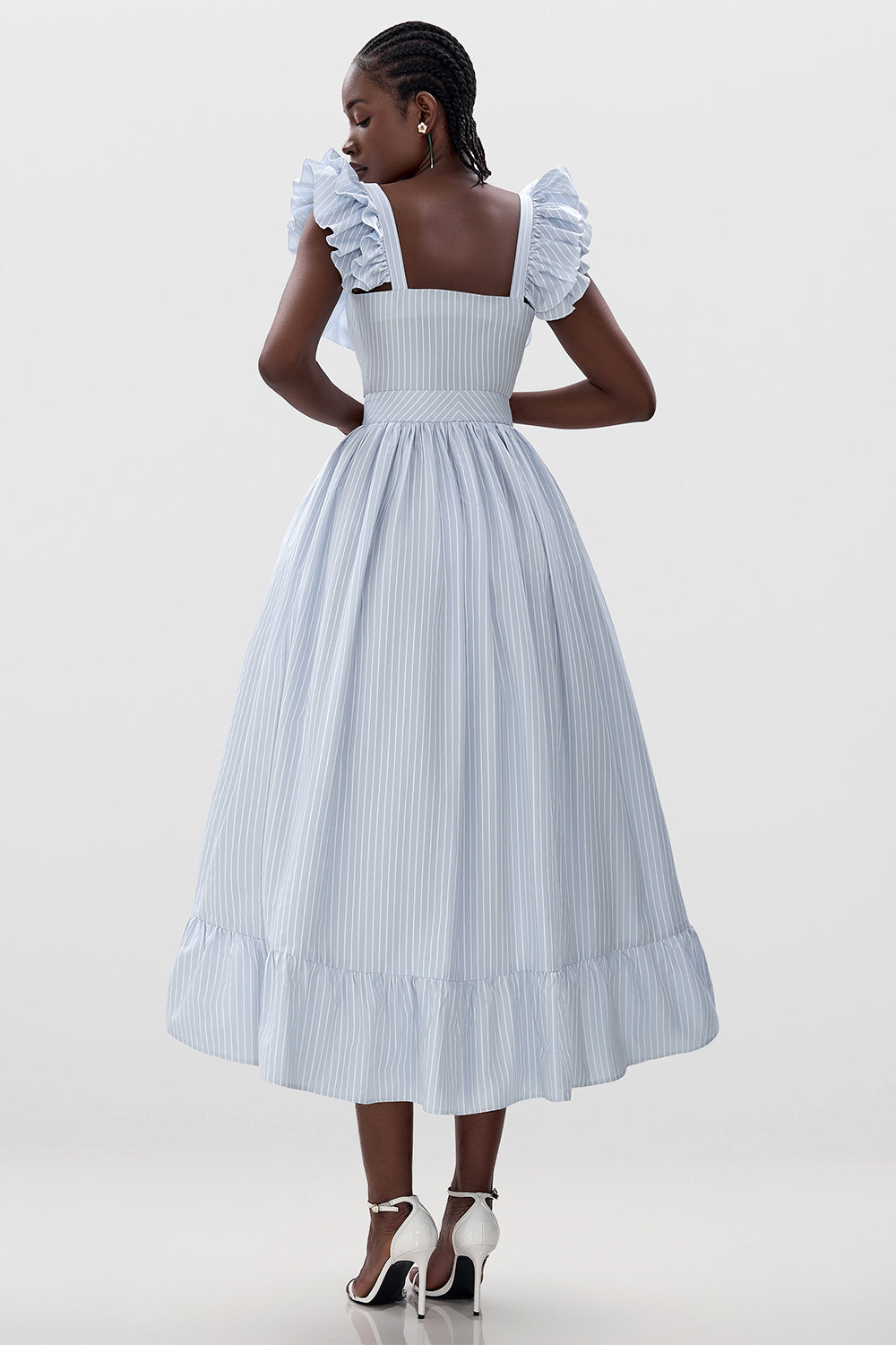 Ruffled Off-Shoulder Sundress