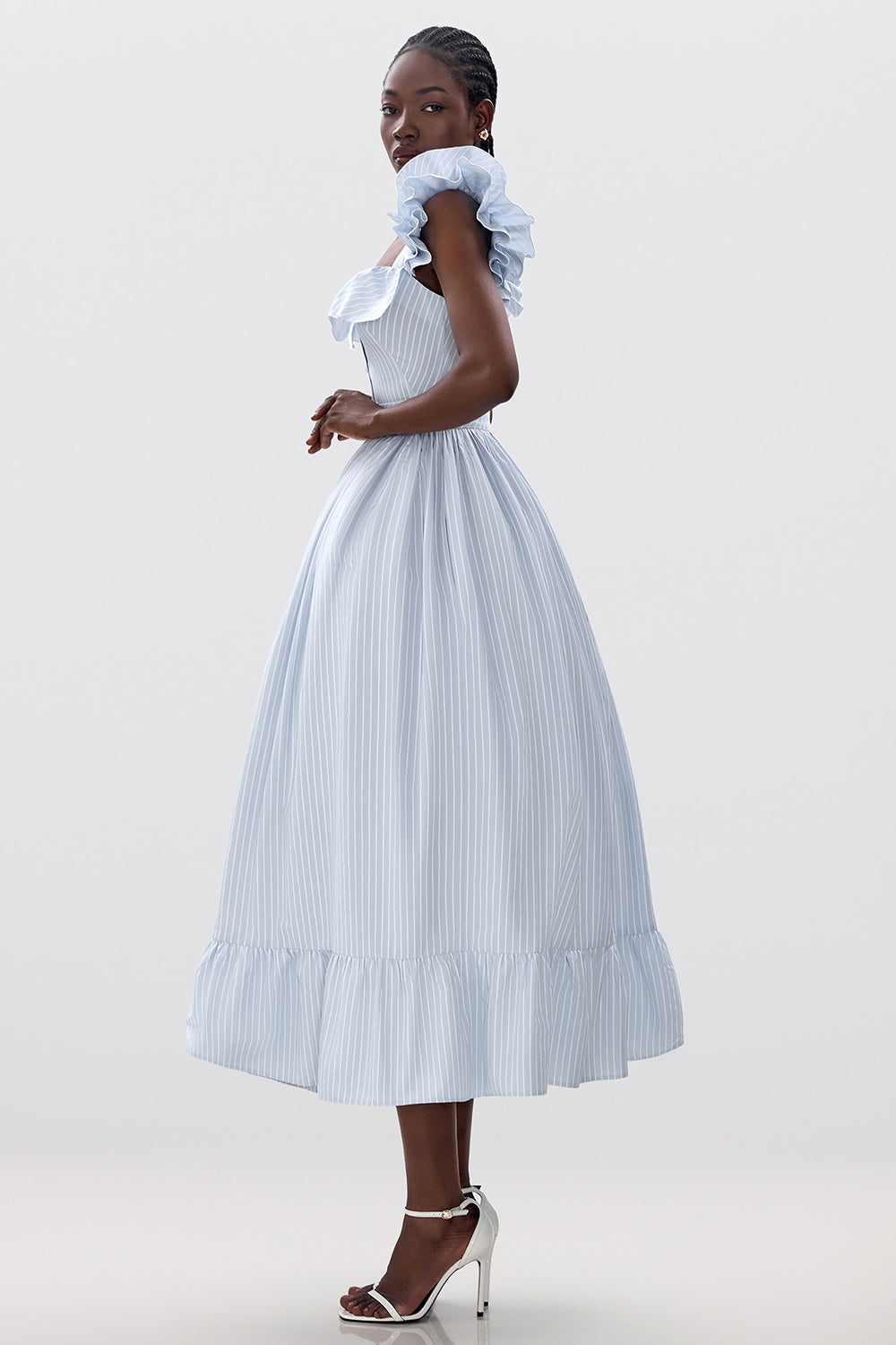 Ruffled Off-Shoulder Sundress