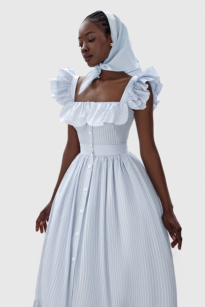 Ruffled Off-Shoulder Sundress