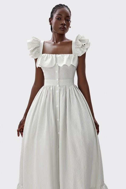 Ruffled Off-Shoulder Sundress