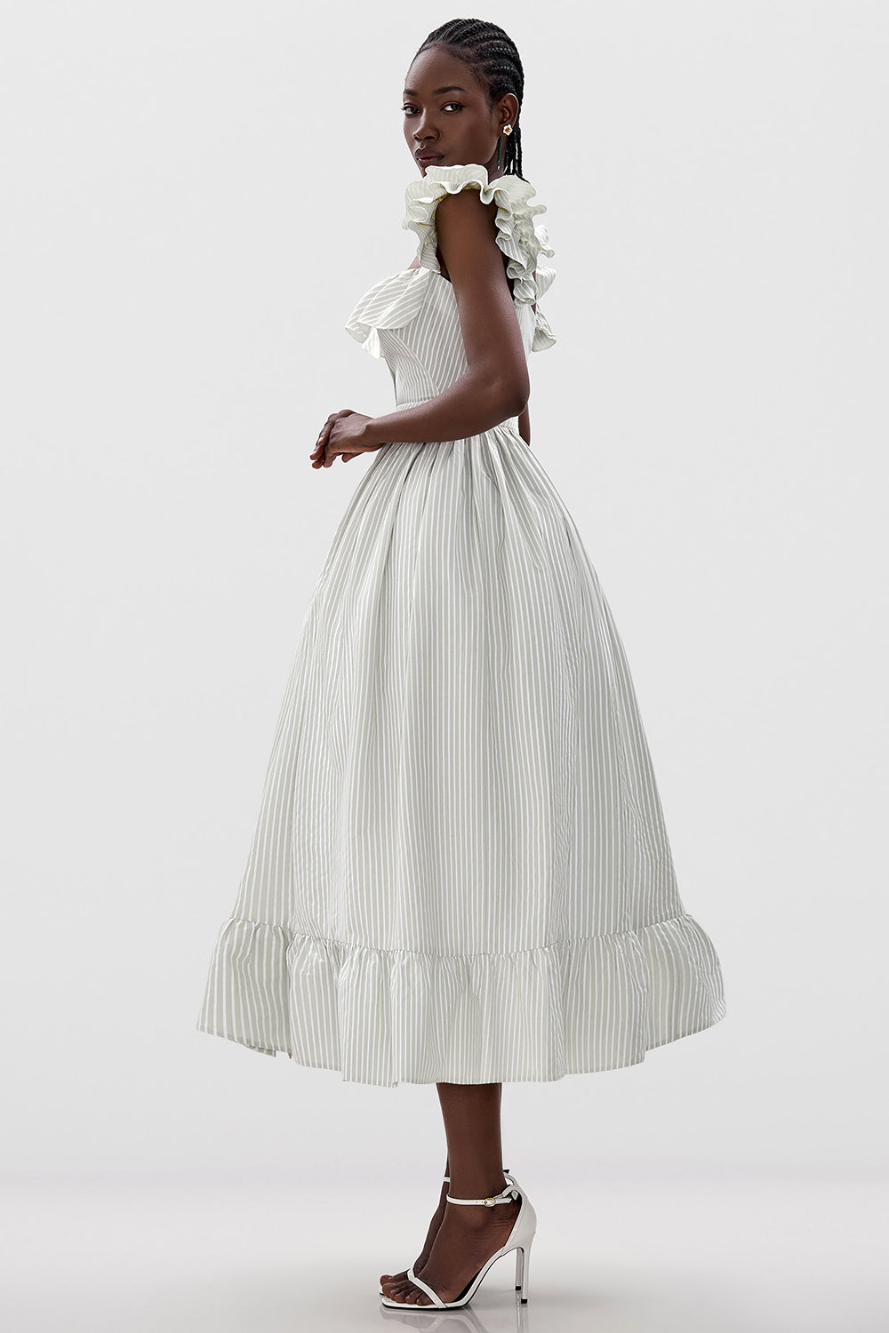 Ruffled Off-Shoulder Sundress