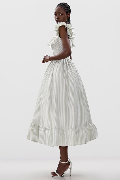 Ruffled Off-Shoulder Sundress