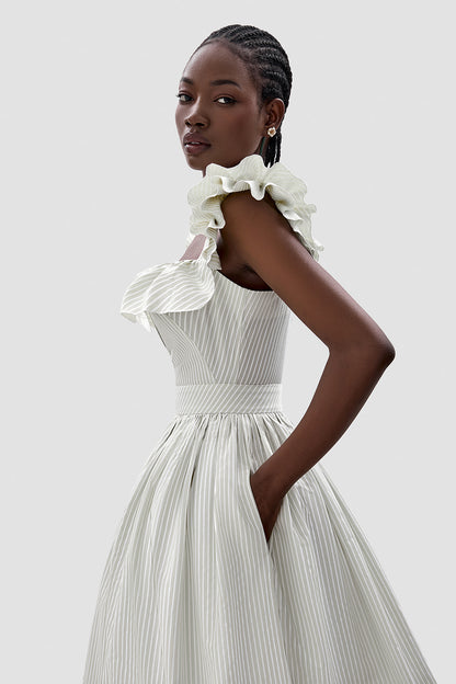 Ruffled Off-Shoulder Sundress