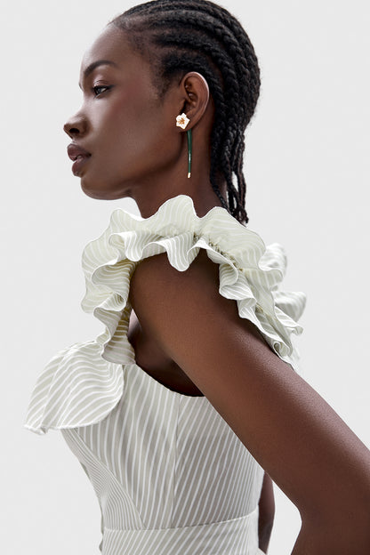 Ruffled Off-Shoulder Sundress