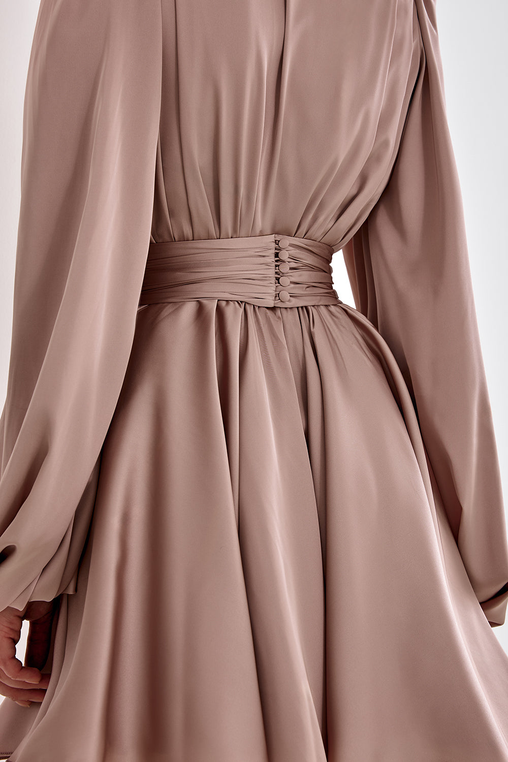 Frilled skater dress