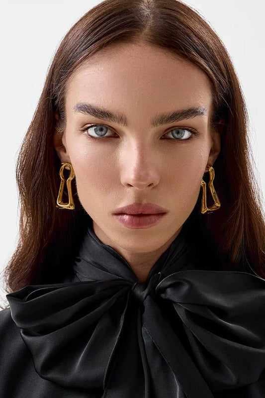 Keyhole Earrings