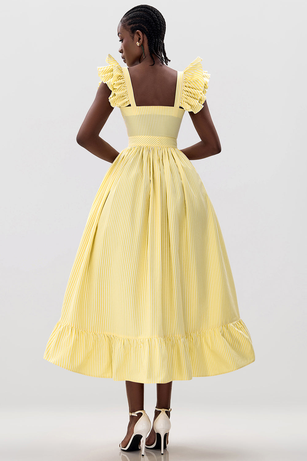 Ruffled Off-Shoulder Sundress