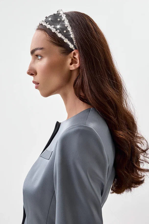 Crystal-Embellished Headband