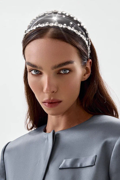 Crystal-Embellished Headband