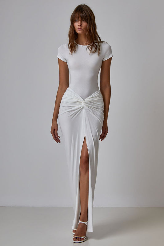 Knotted skirt