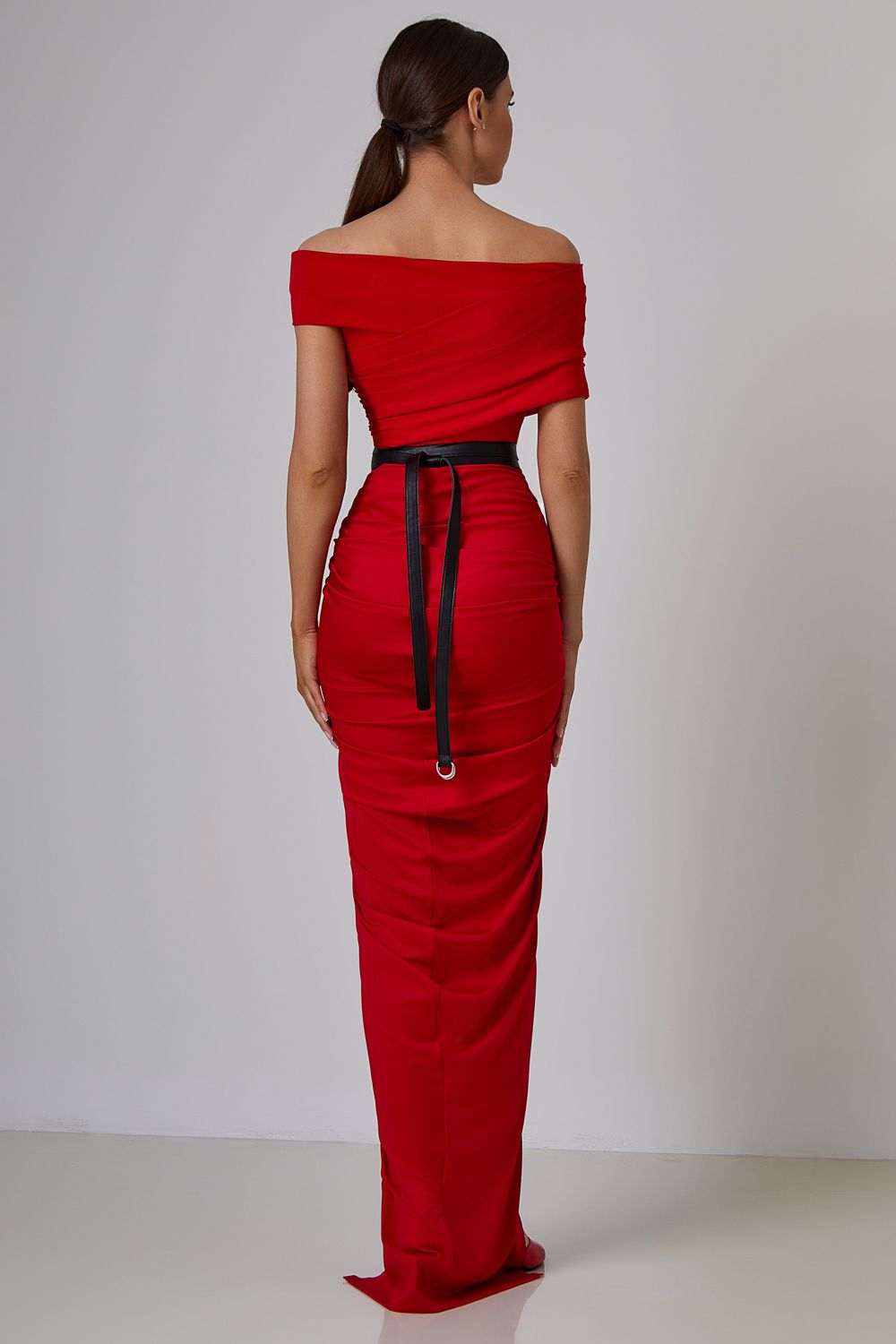 Draped bodysuit