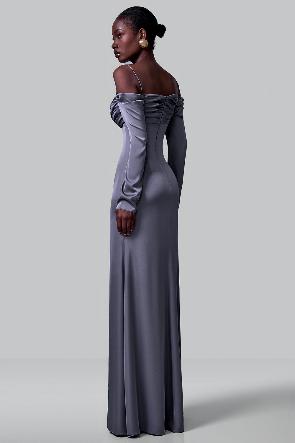 Off-Shoulder Evening Maxi