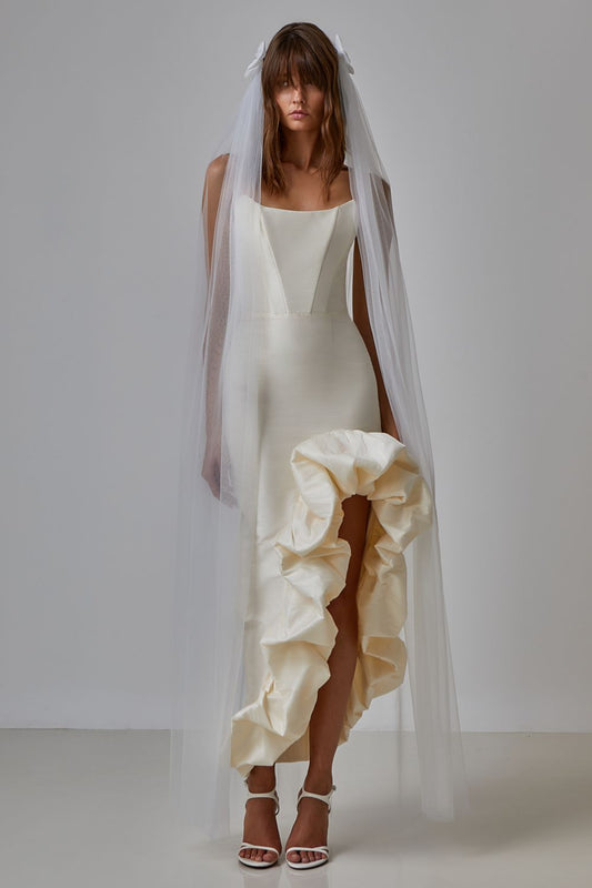 Ruffle Statement Dress