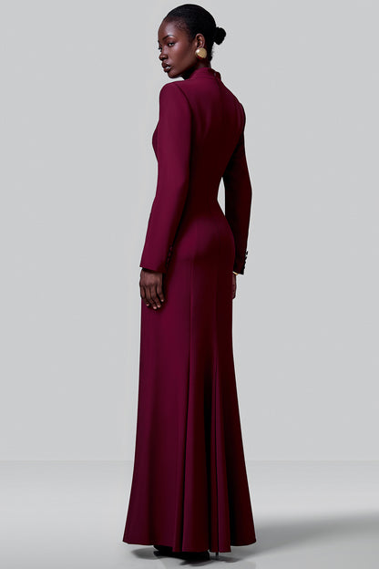 Structured Buttoned Maxi