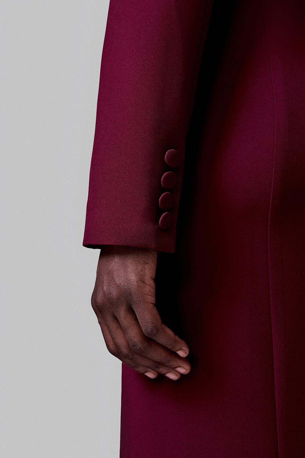 Structured Buttoned Maxi