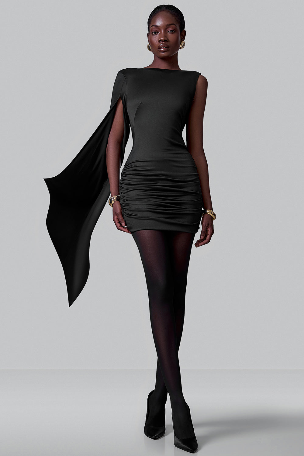 One-Shoulder Mini Dress