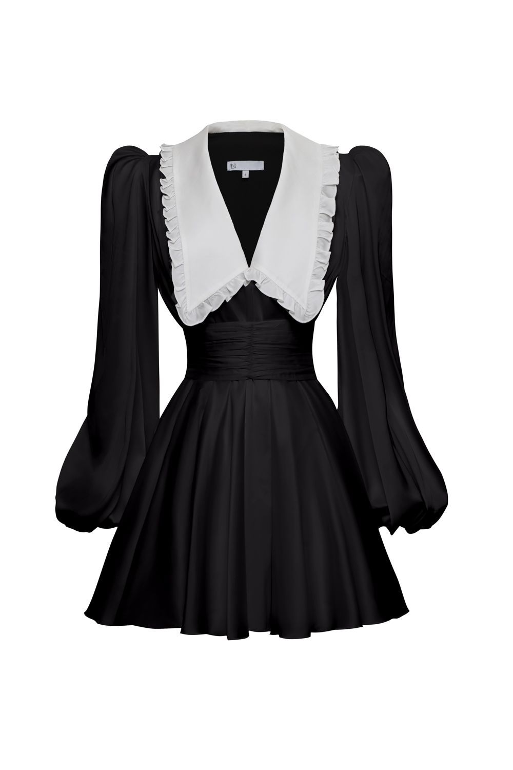 Frilled skater dress