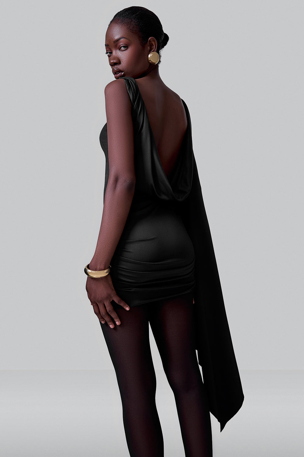 One-Shoulder Mini Dress