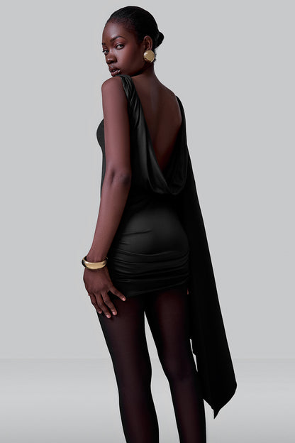 One-Shoulder Mini Dress
