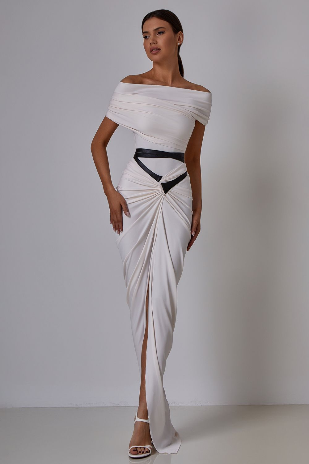 Draped bodysuit
