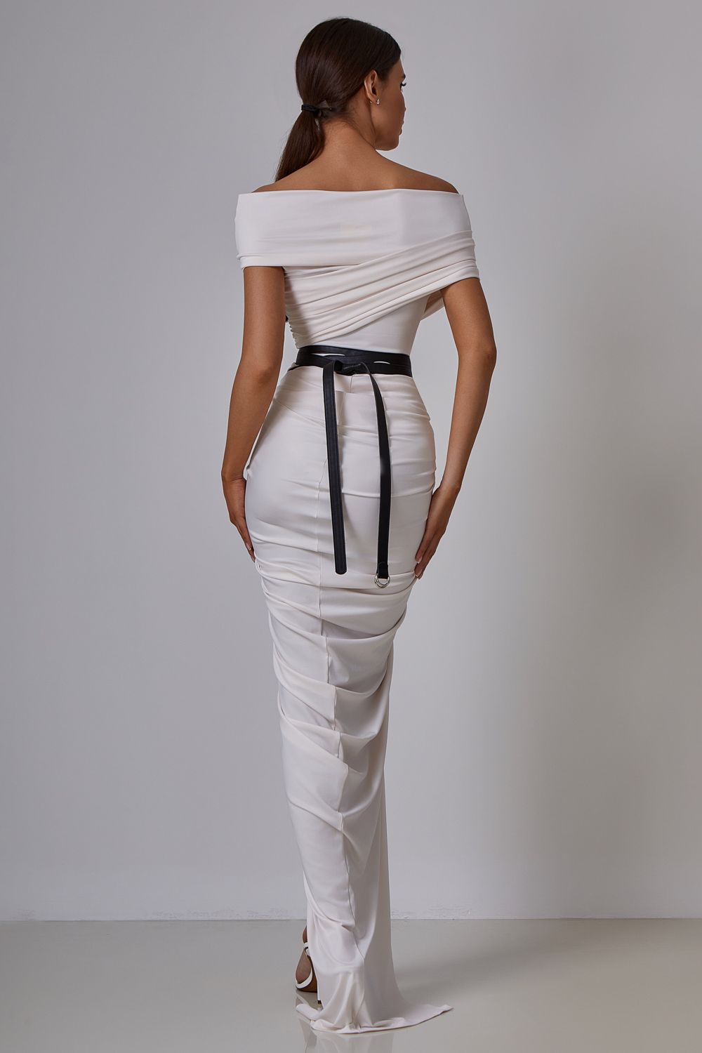 Draped bodysuit