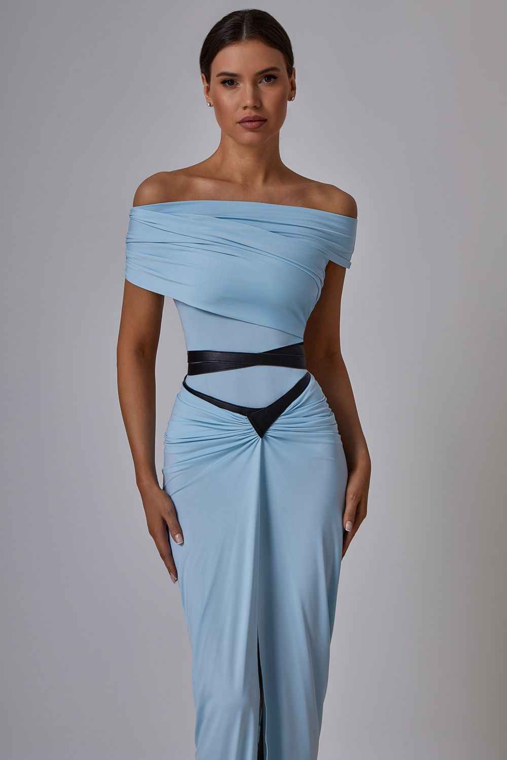 Draped bodysuit