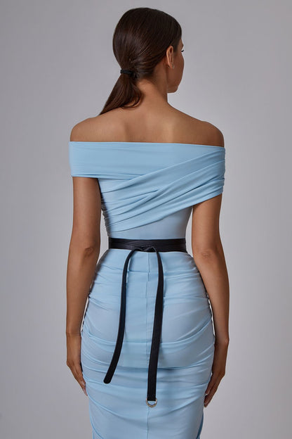 Draped bodysuit