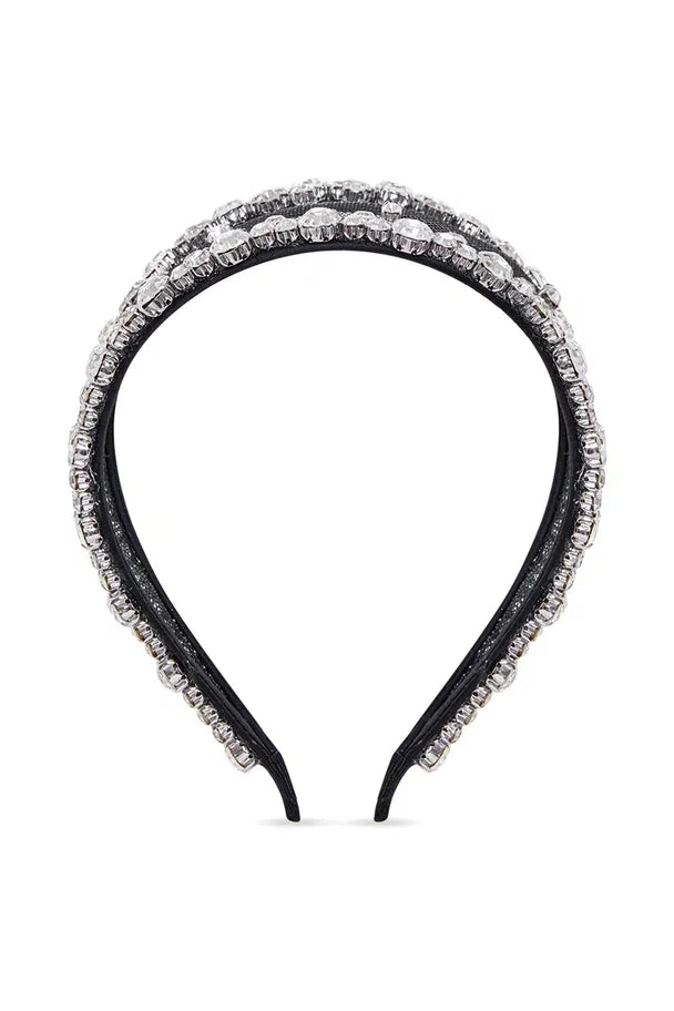 Crystal-Embellished Headband
