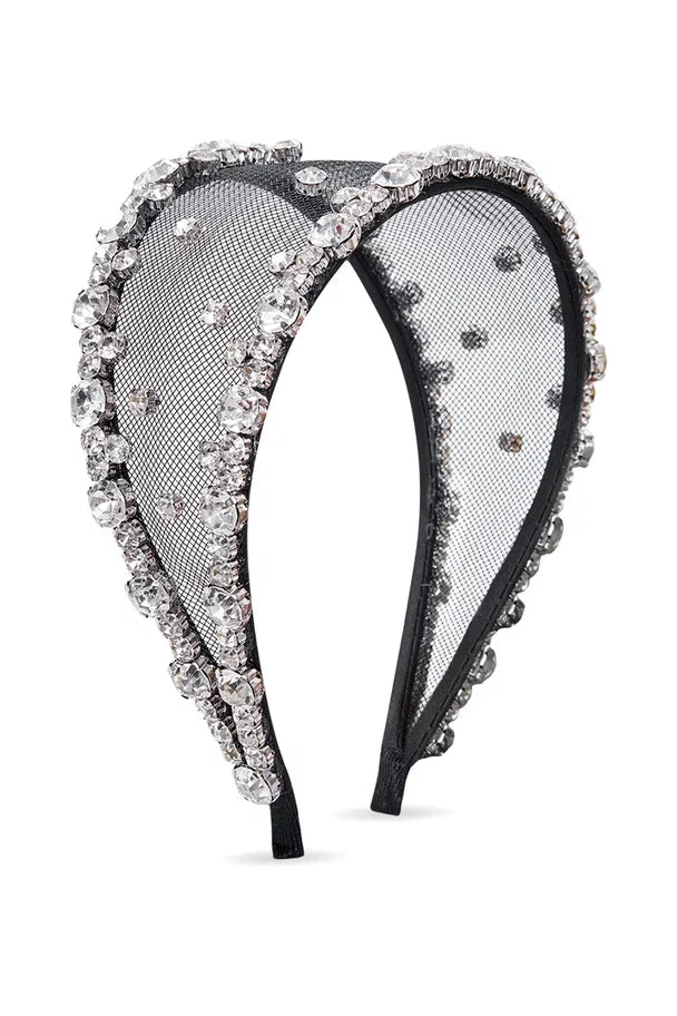 Crystal-Embellished Headband