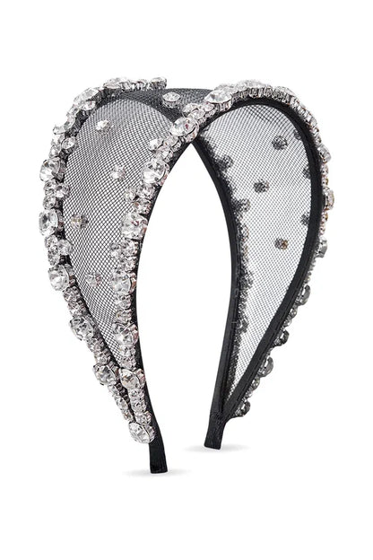 Crystal-Embellished Headband