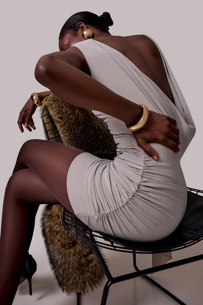 One-Shoulder Mini Dress