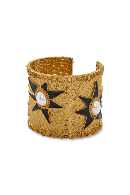 Wide Statement Bracelet