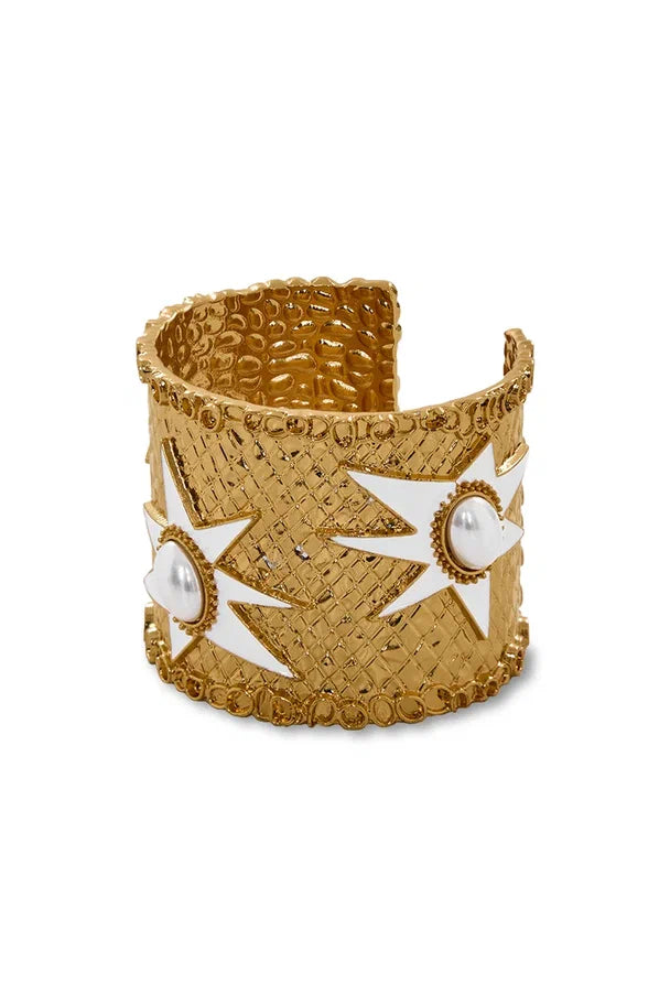 Wide Statement Bracelet