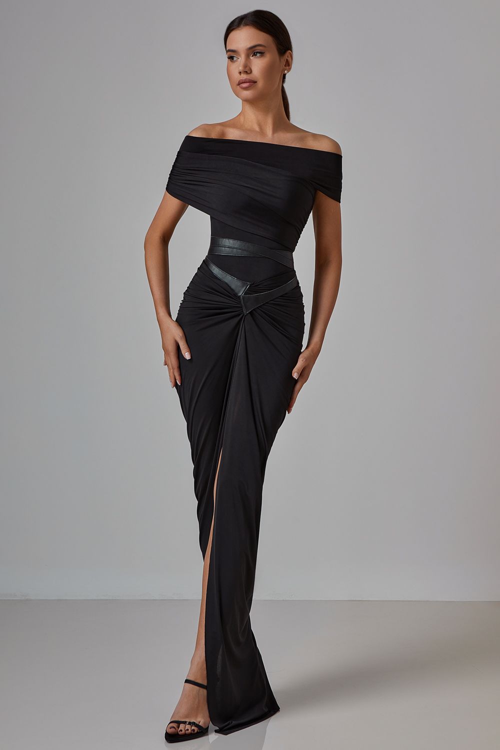 Draped bodysuit