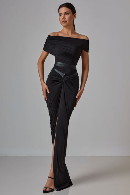Draped bodysuit