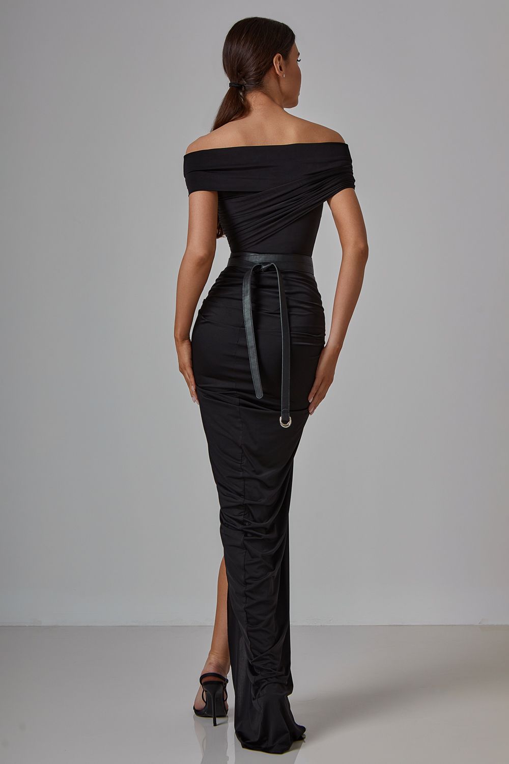 Draped bodysuit