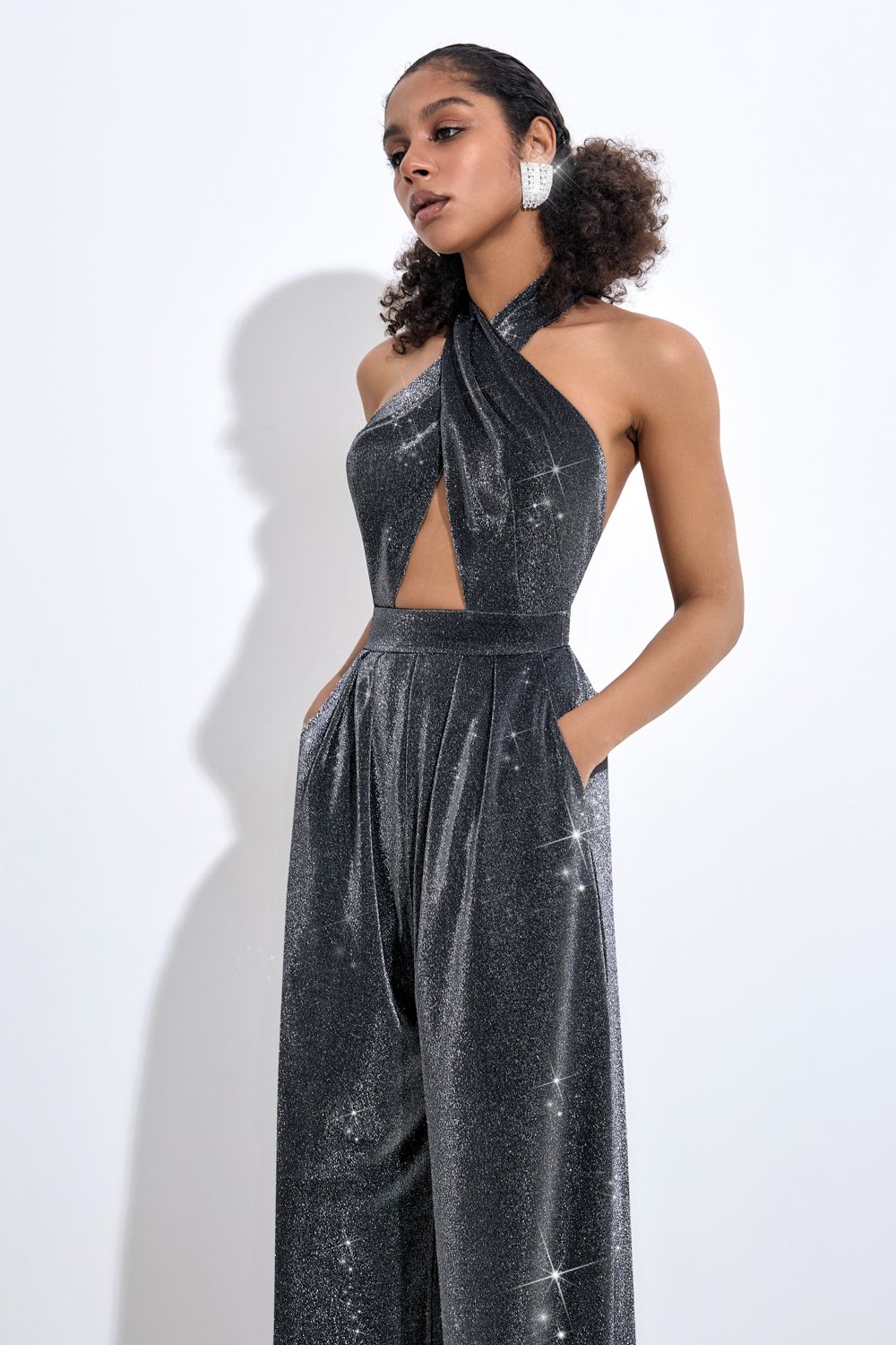 Halterneck jumpsuit
