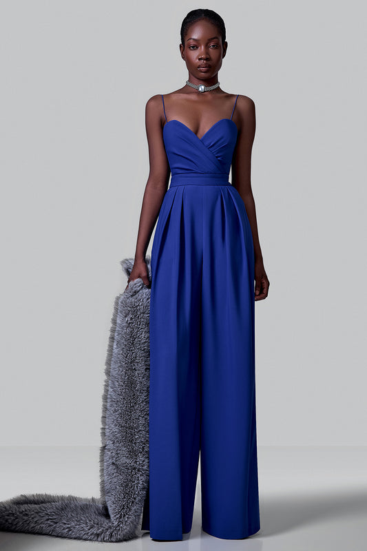 Corset-Top Palazzo Jumpsuit
