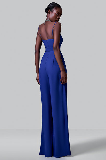 Corset-Top Palazzo Jumpsuit
