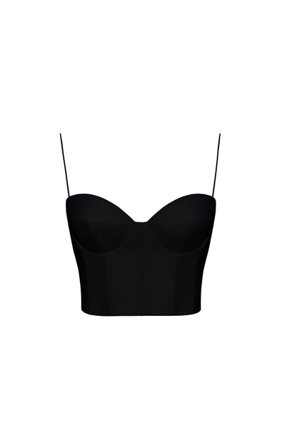 Corset Top with Thin Straps