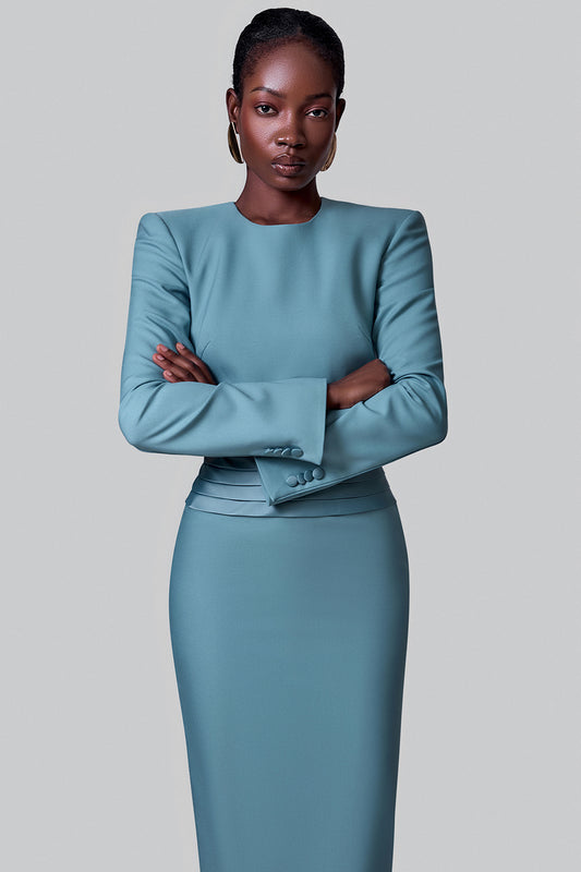 Cropped Tailored Jacket