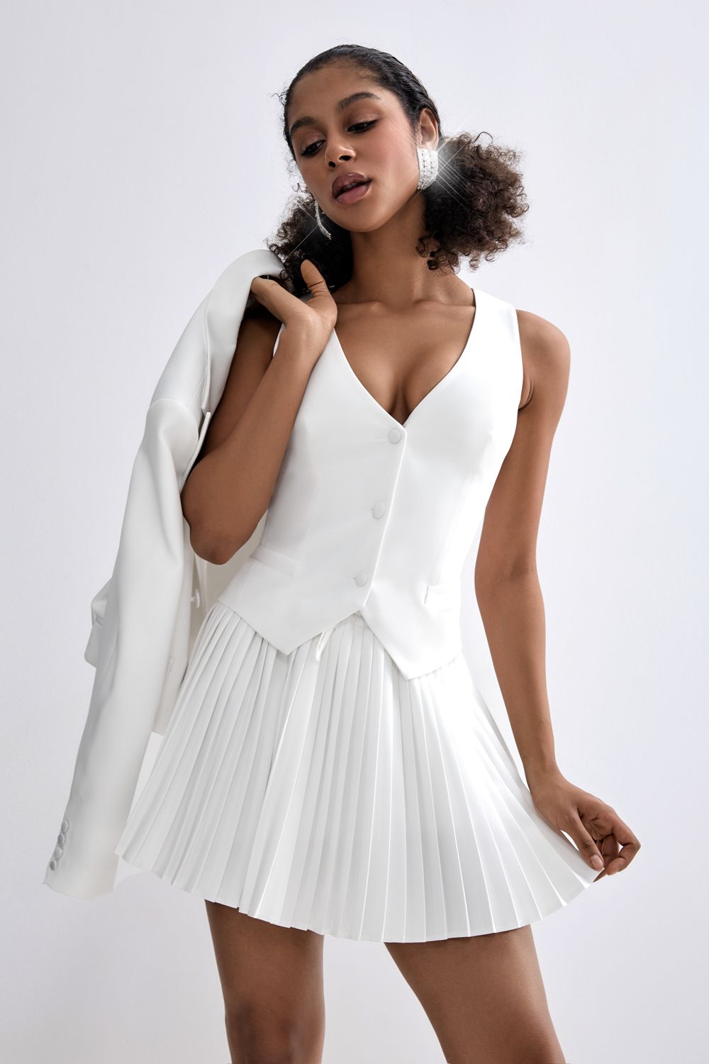 Pleated skirt