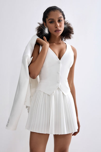 Pleated skirt